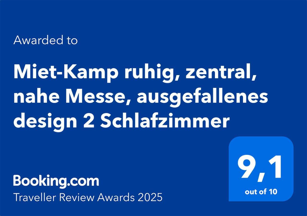 Miet-kamp Ruhig, Zentral, Nahe Messe, Ausgefallenes Design 2 Schlafzimmer * Berlim